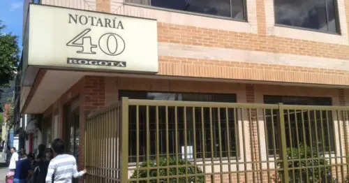 NOTARIA 40  AUTOPISTA NORTE NOTARIA 40  AUTOPISTA NORTE